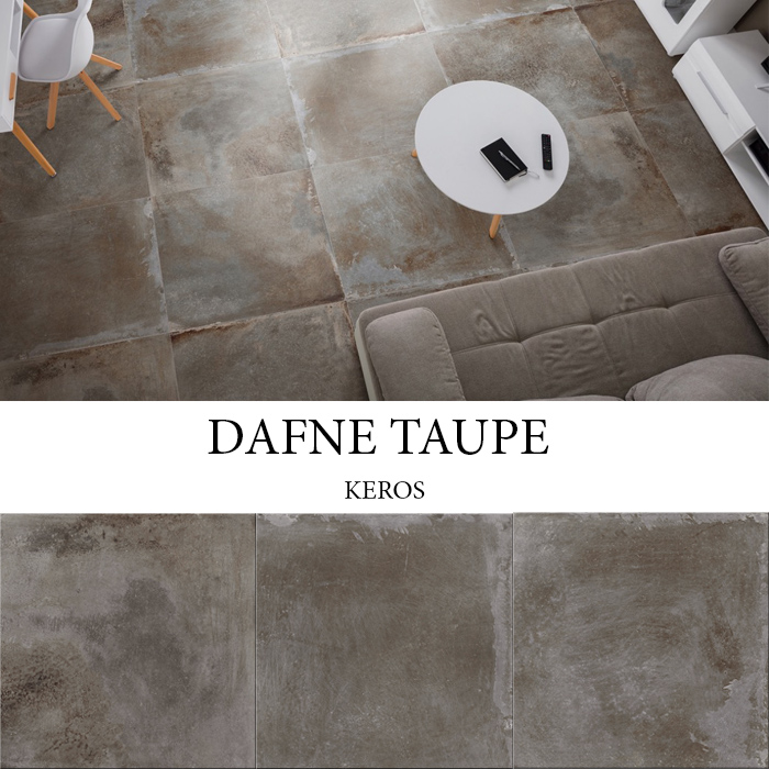KEROS DAFNE TAUPE 80x80